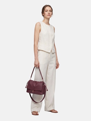Borsa a mano 'Borsa a mano donna Kassandra Matelot - Poliestere chiusura zip' di Kassandra in rosso