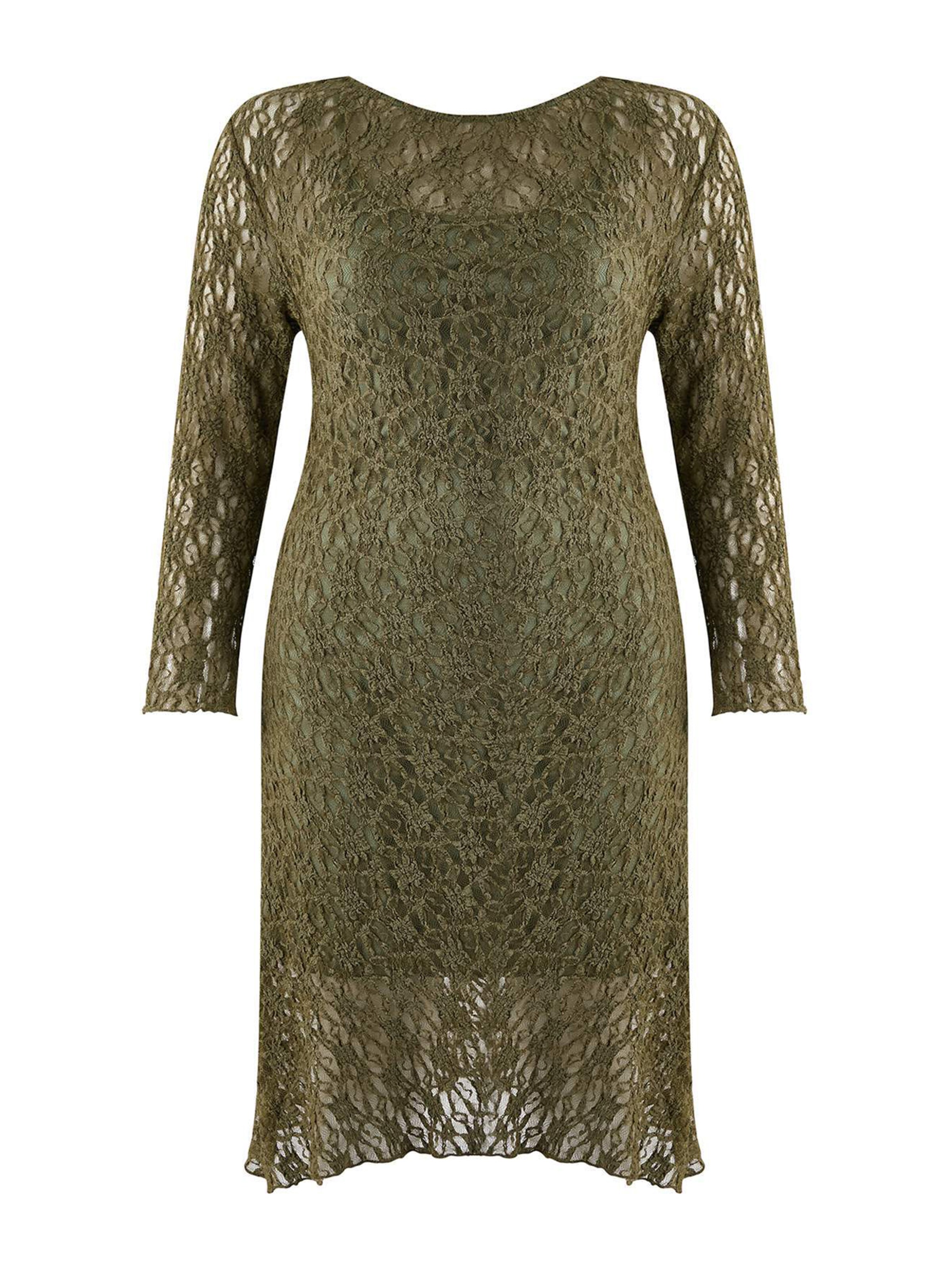 Trendyol Curve Dress in Khaki, Item view
