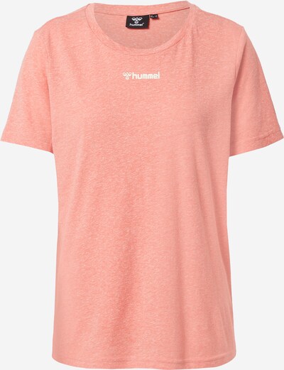 Hummel Performance shirt 'Zandra' in Dusky pink / White, Item view