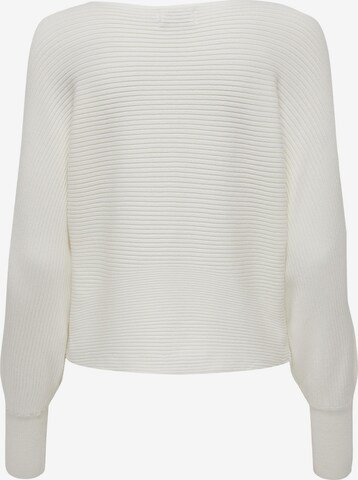 Pullover 'Adaline' di ONLY in bianco
