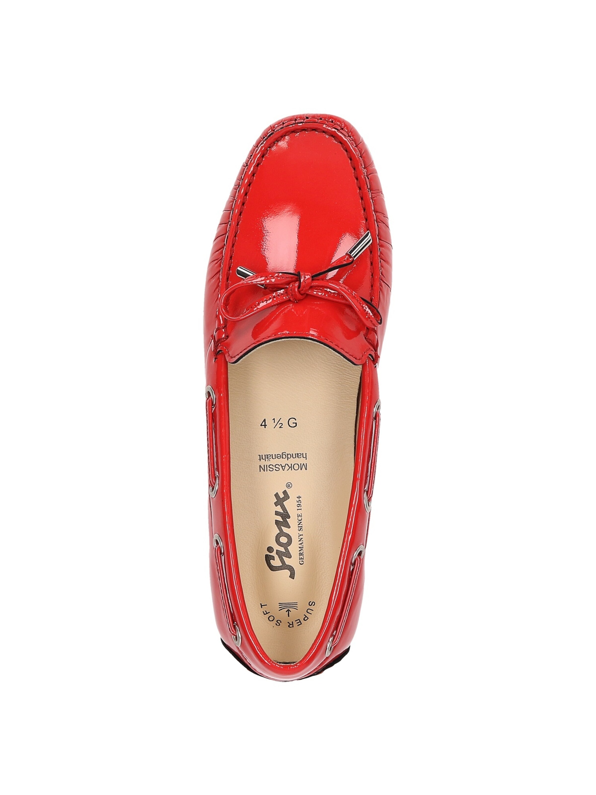 SIOUX Mokassin 'Borinka-701' in Rot