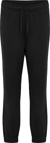 Hummel Tapered Sporthose in Schwarz: Vorderseite