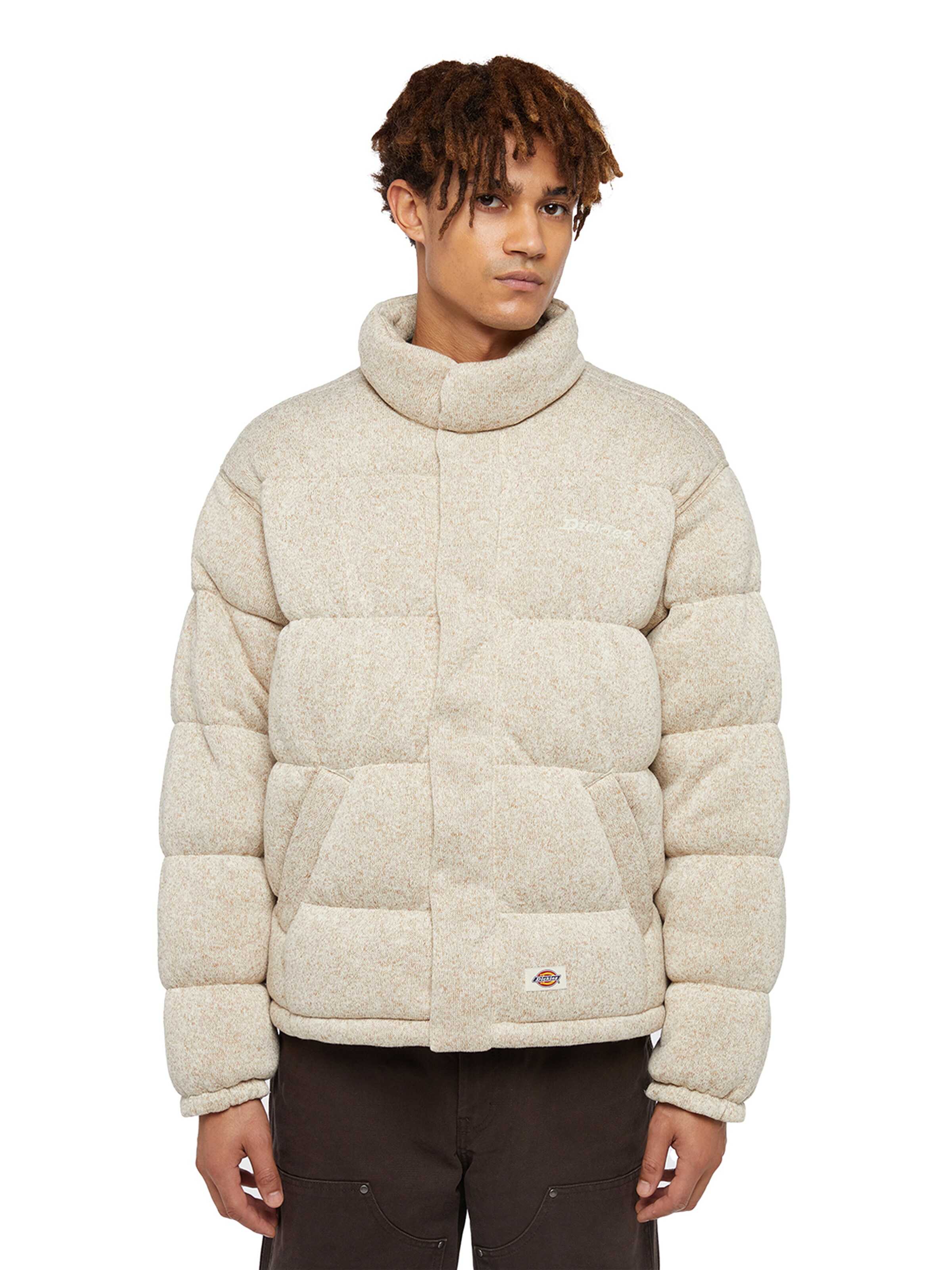 DICKIES Преходно яке 'BAKER' в бежово: отпред