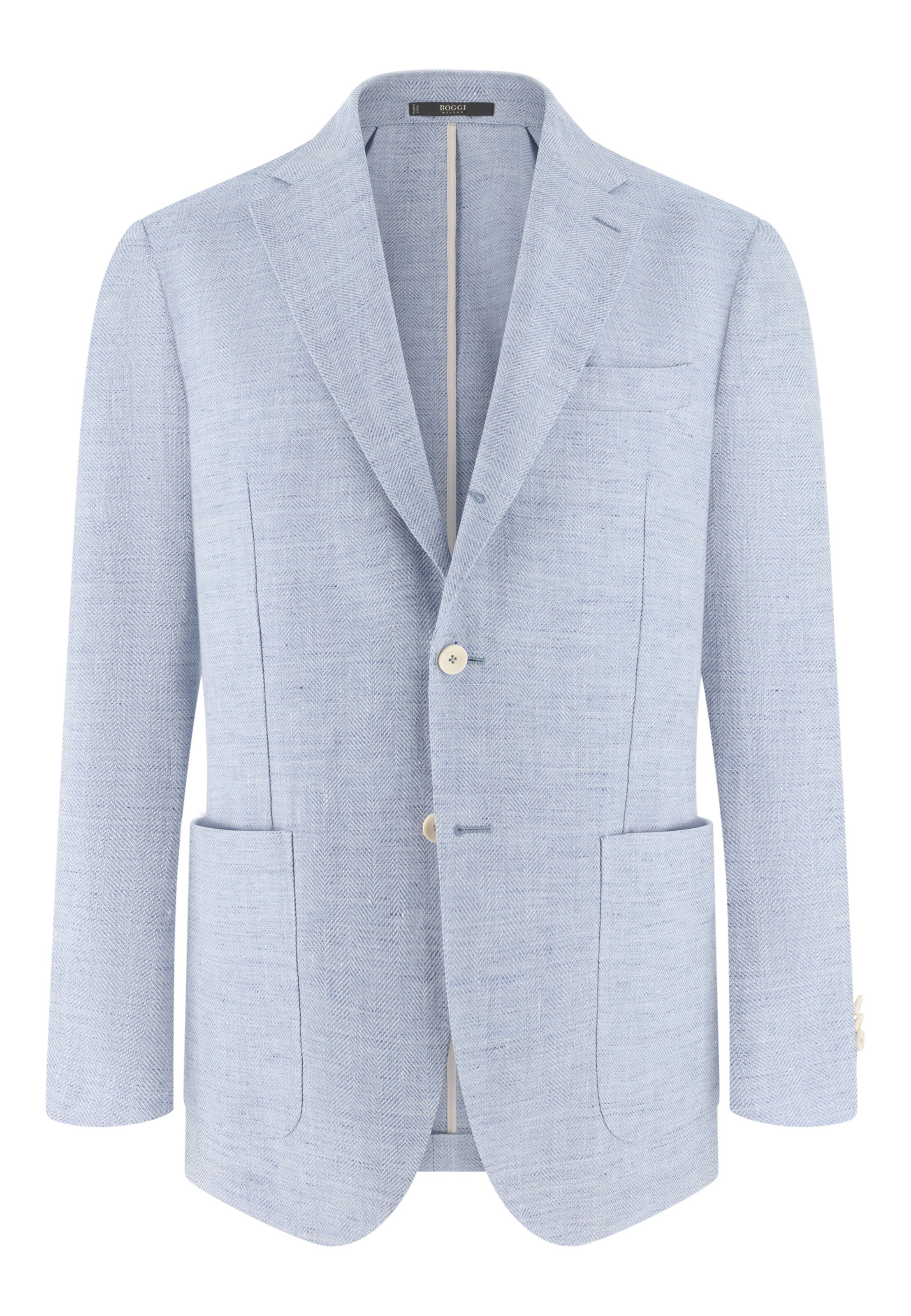 Boggi Milano Regular fit Blazer in Blue: front