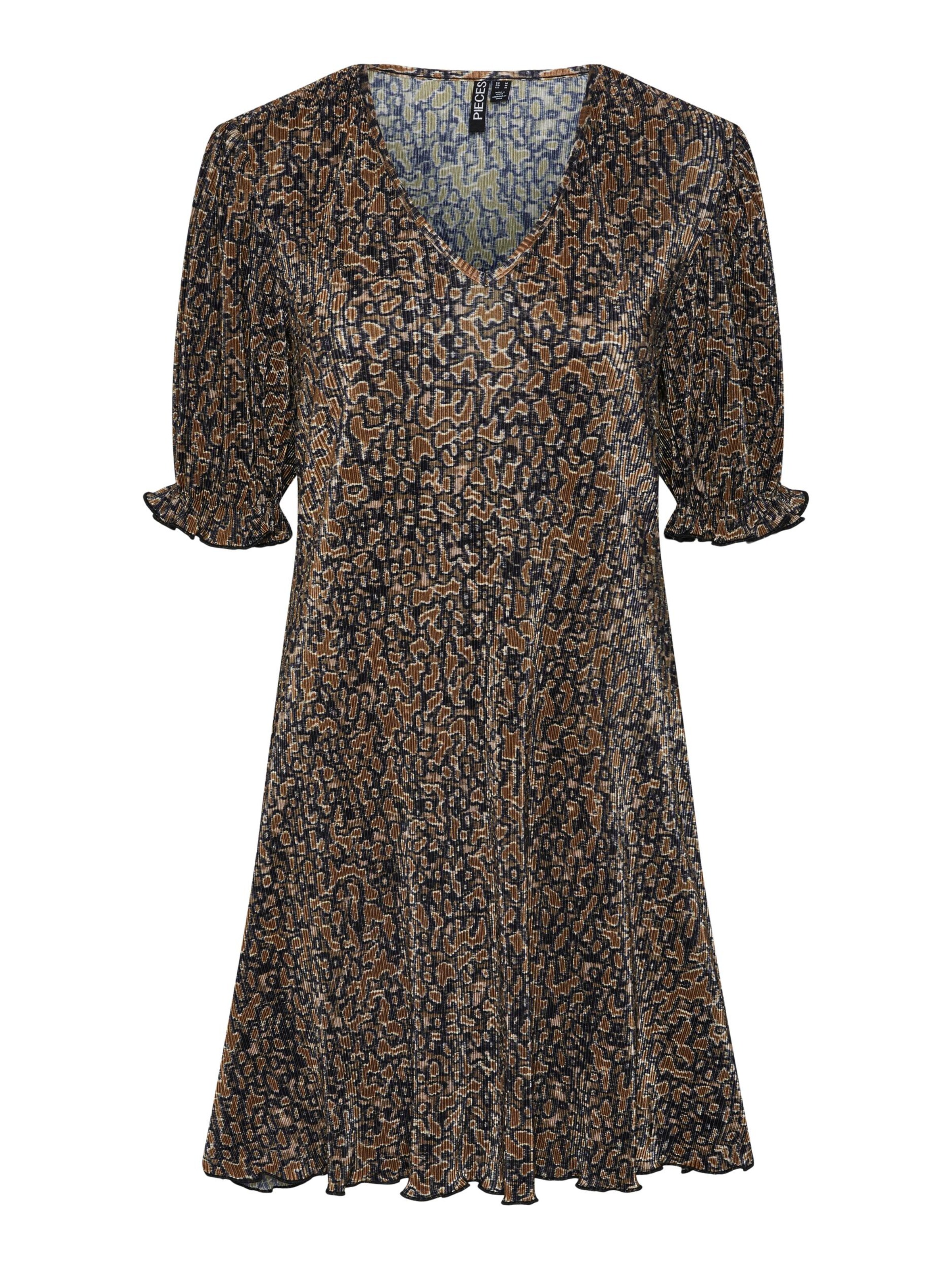 Abito 'JOHANNE' di PIECES in nero: frontale