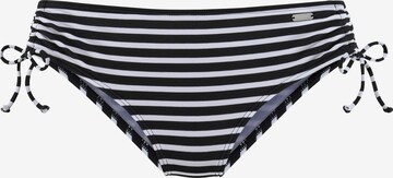 VENICE BEACH Bikini bottom in Black: front