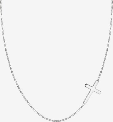 ELLI Kette 'Kreuz' in Silber: predná strana