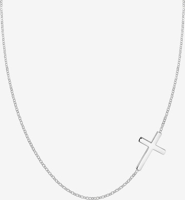 ELLI Necklace 'Kreuz' in Silver: front