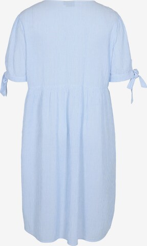 Zizzi Blusenkleid 'XGILA' in Blau