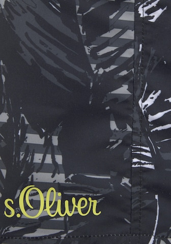 Shorts de bain s.Oliver en noir