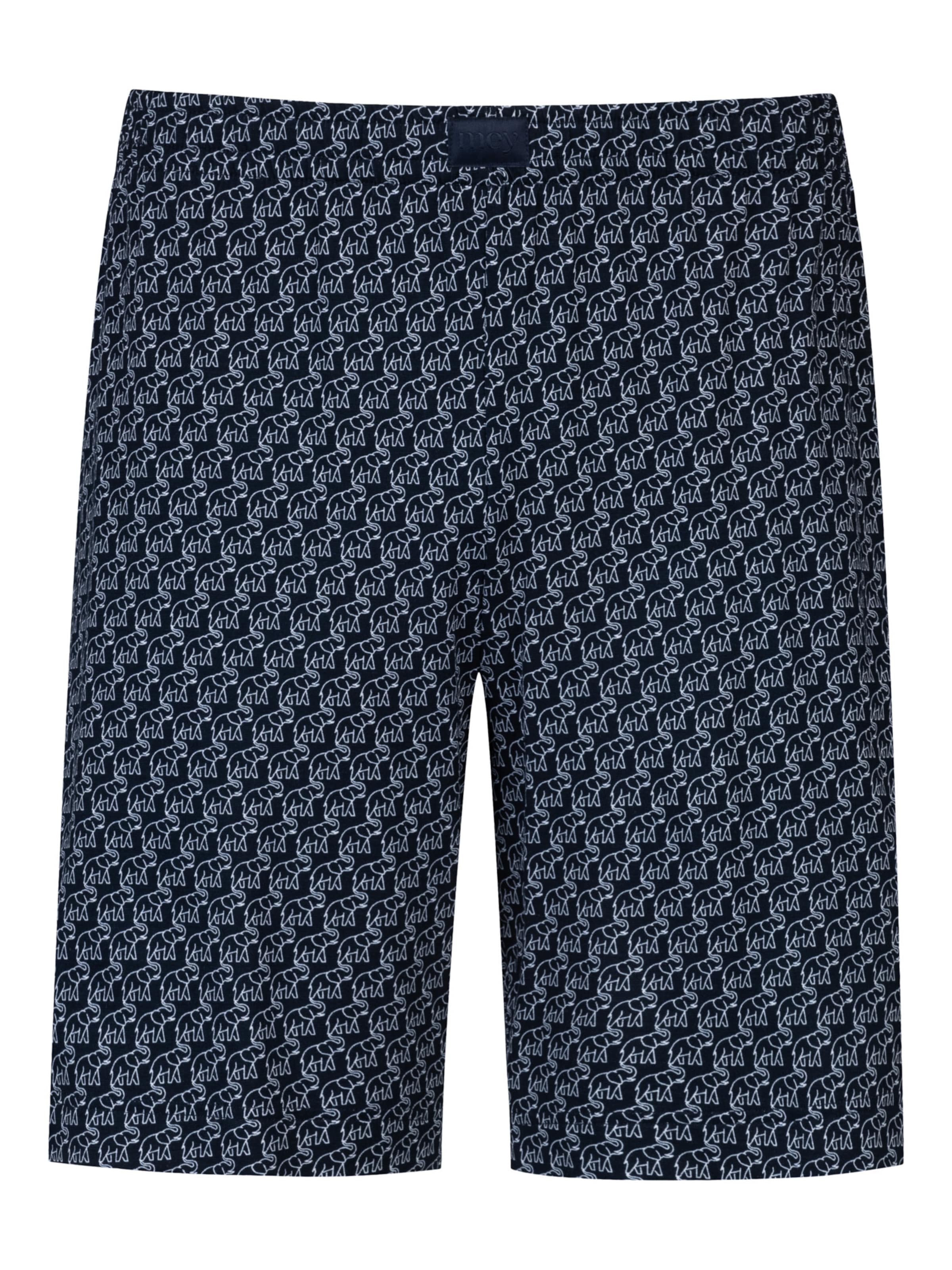 Mey Badeshorts 'Serie Elephant Walk' in Blau: Vorderseite
