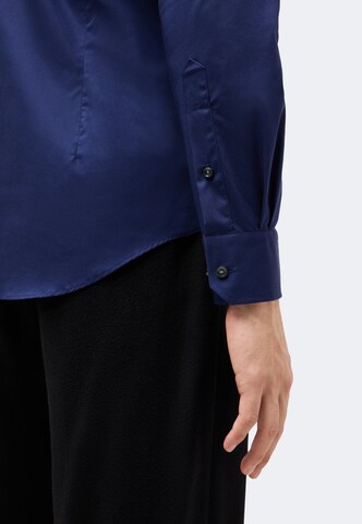 Slim fit Cămaşă business de la Michael Kors pe albastru: lateral