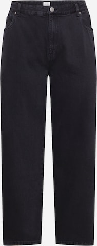 Cotton On Curve Loosefit Jeans in Schwarz: predná strana