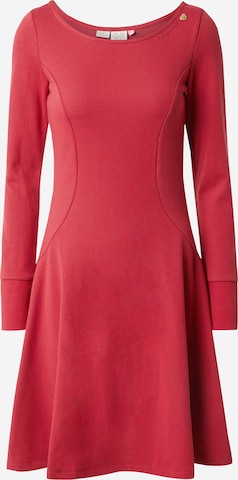 Ragwear Платье 'APRELLIKA' в Ярко-розовый: спереди