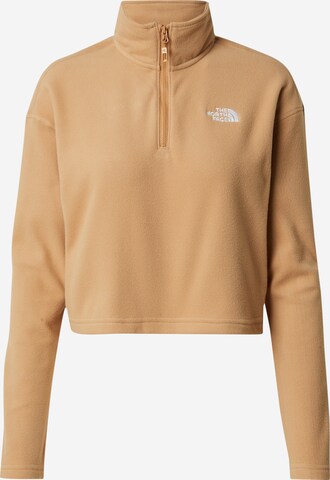 THE NORTH FACE Sportspullover 'GLACIER' i beige: forside