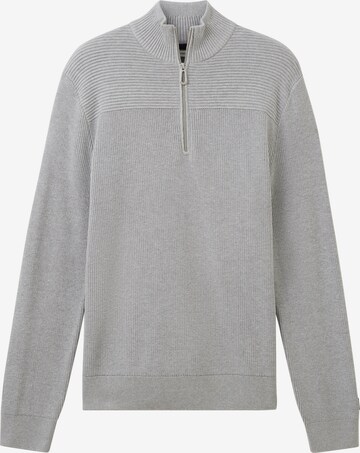 TOM TAILOR Sweater in Grey: front