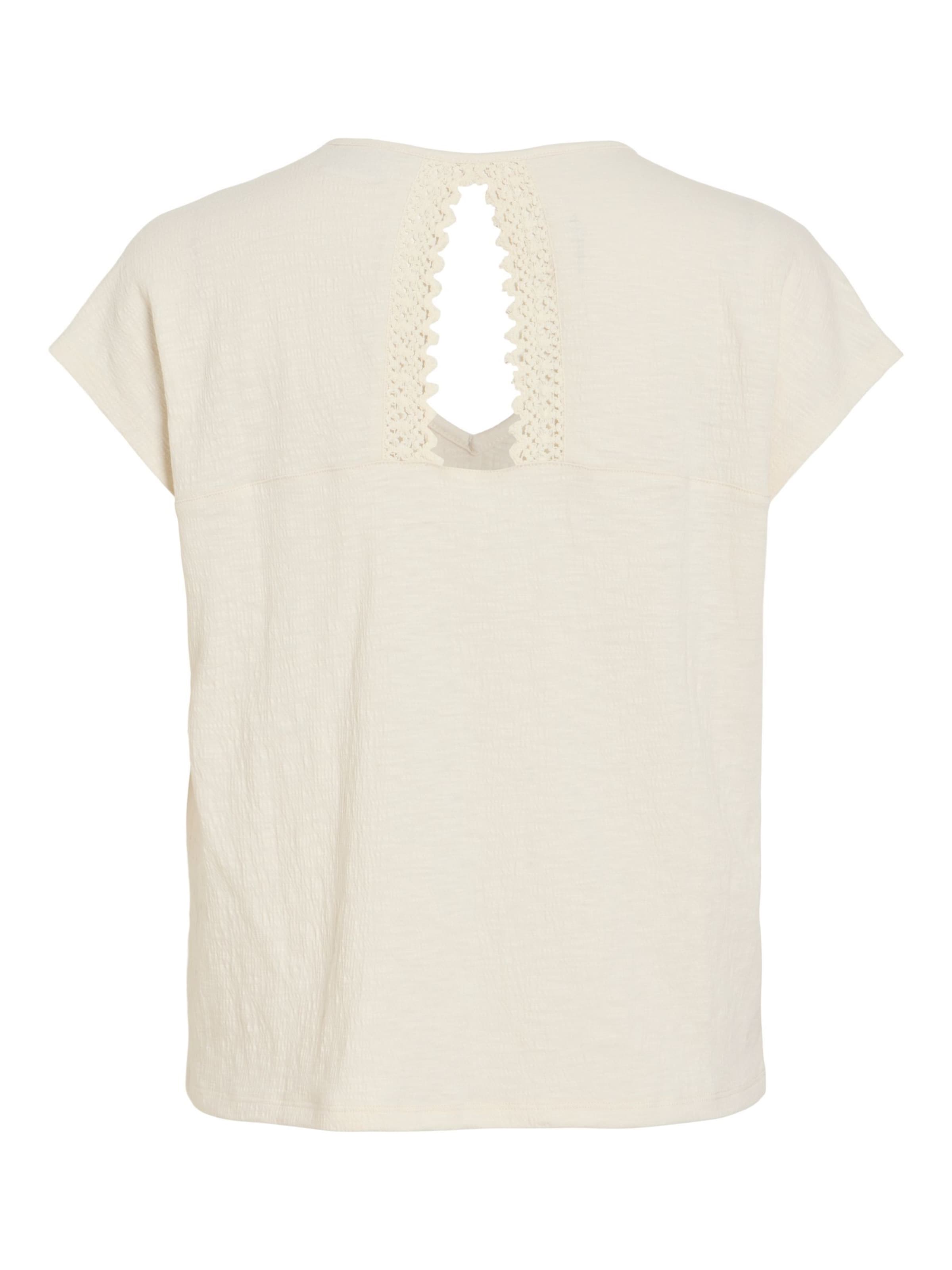 VILA Shirt 'VISyma' in Beige