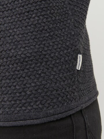 JACK & JONES Sweater 'Miguel' in Grey