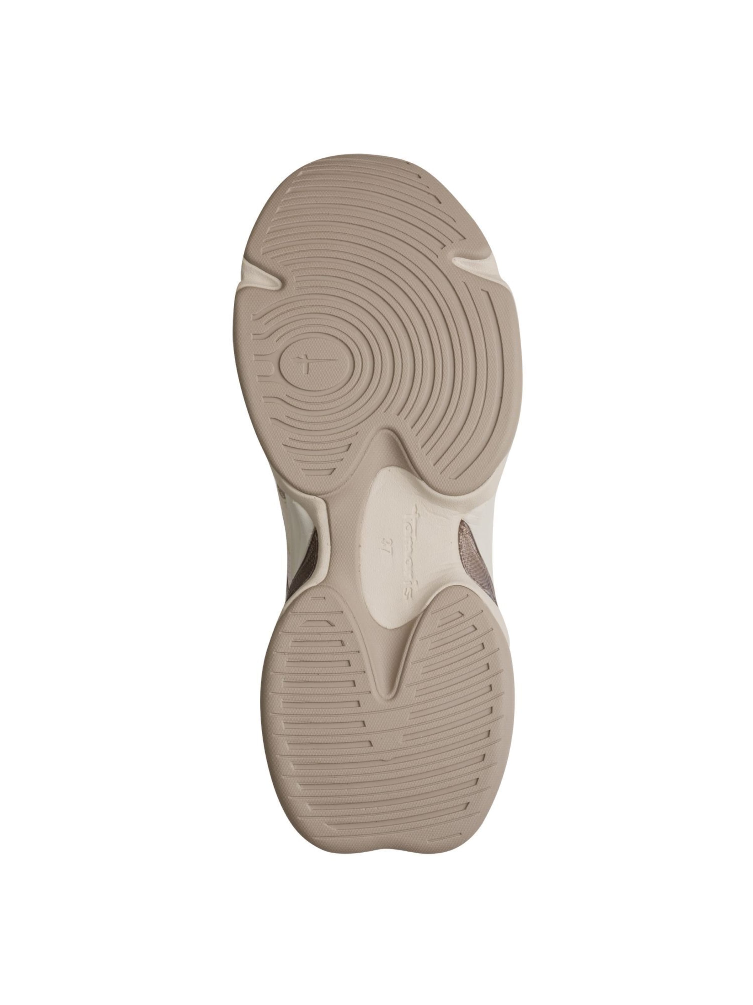 Tamaris Sneakers laag in Beige