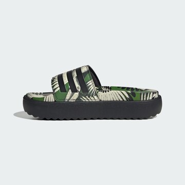 ADIDAS SPORTSWEAR Pantolette 'Adilette' in Grün