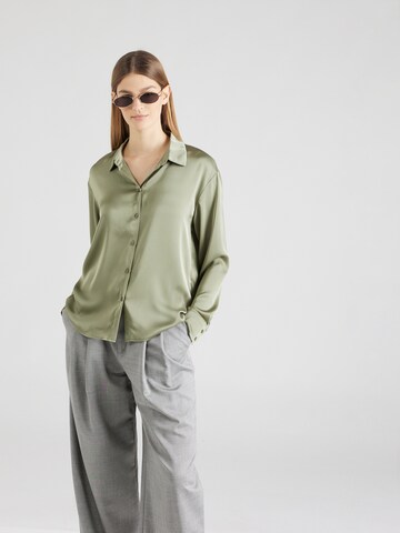 VILA Blouse 'CLAIR' in Groen: voorkant