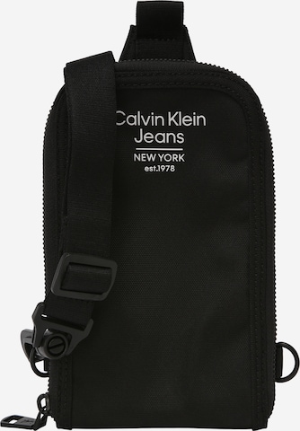 juoda Calvin Klein Jeans Rankinė su ilgu dirželiu: priekis