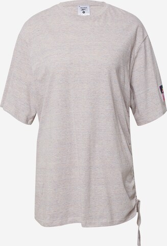 T-shirt 'PRIDE' Reebok en gris : devant