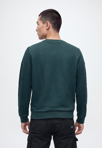 Petrol Industries Sweatshirt in Green: back