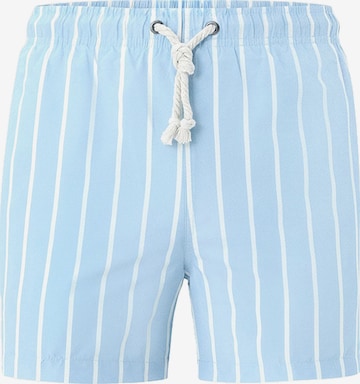 Gassa d'Amante Zwemshorts 'Porto Cervo' in Blauw: voorkant