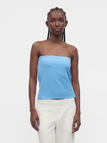TOPSHOP Τοπ 'MATHILDA' σε μπλε: μπροστά