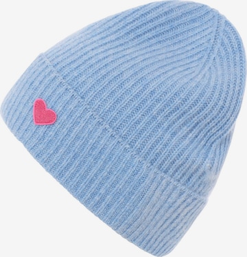 Zwillingsherz Beanie in Blue: front