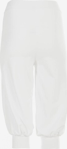 Winshape Tapered Sports trousers 'WBE12' in White