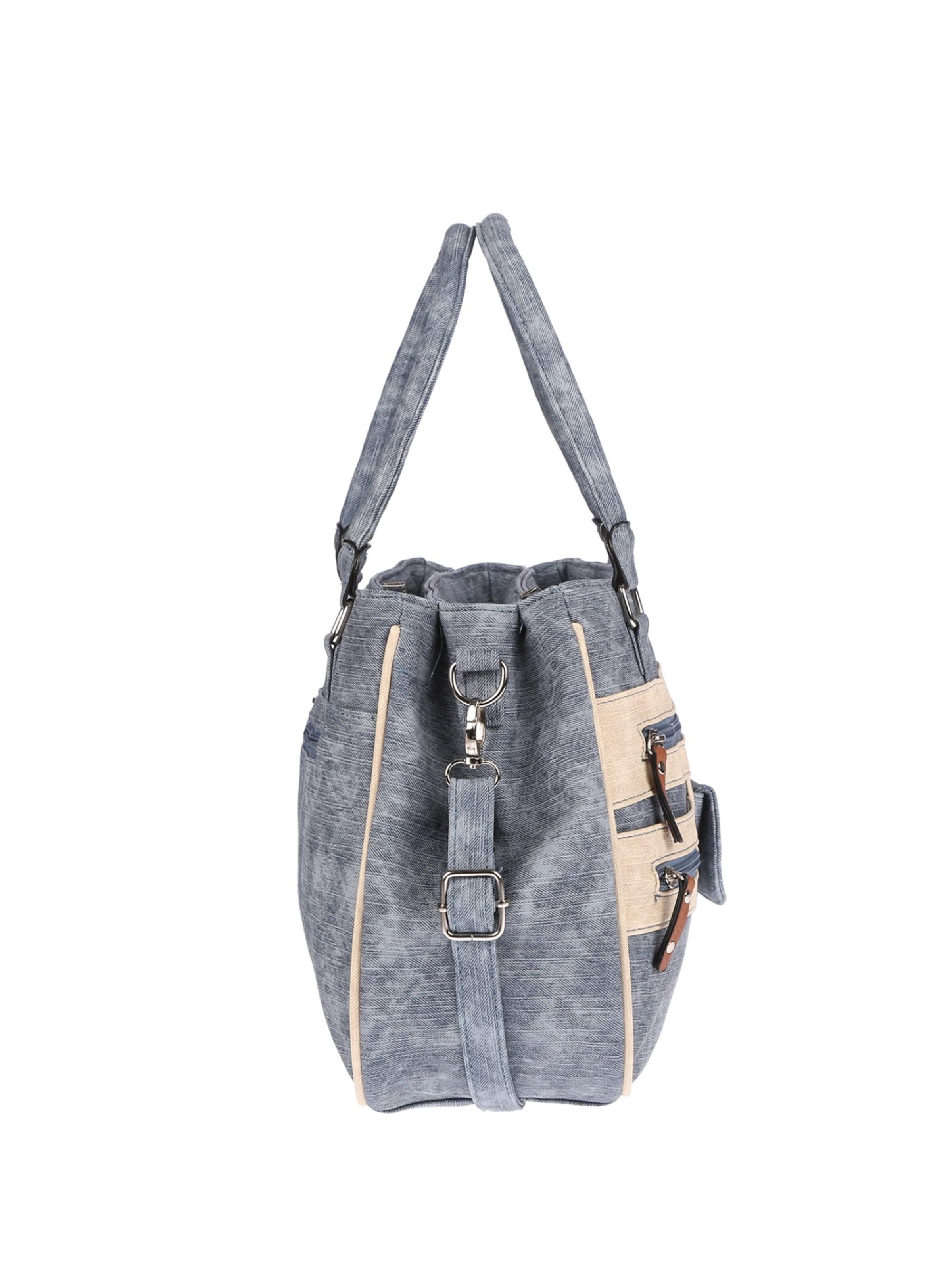 Christian Wippermann Handtasche 'Große Damen Tasche Umhängetasche Schultertasche'‌ in Blau