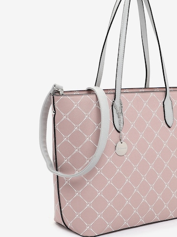 TAMARIS Nakupovalna torba 'Anastasia' | roza barva