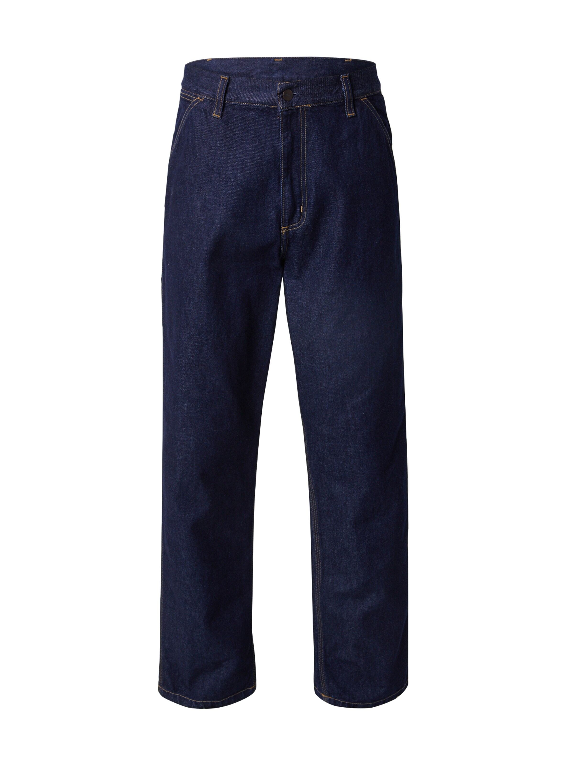 Jean Carhartt WIP en bleu : devant