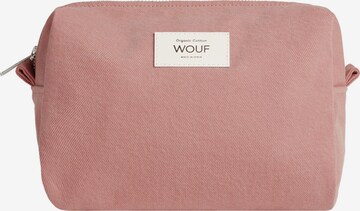 Wouf Make up tas in Roze: voorkant