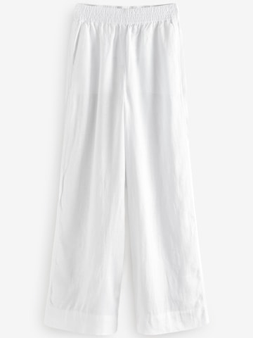 Wide leg Pantaloni di Next in bianco