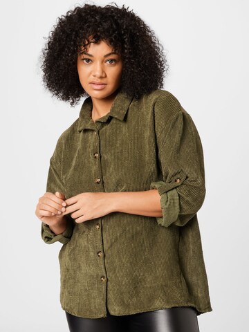 Z-One Blouse 'Robina' in Green: front