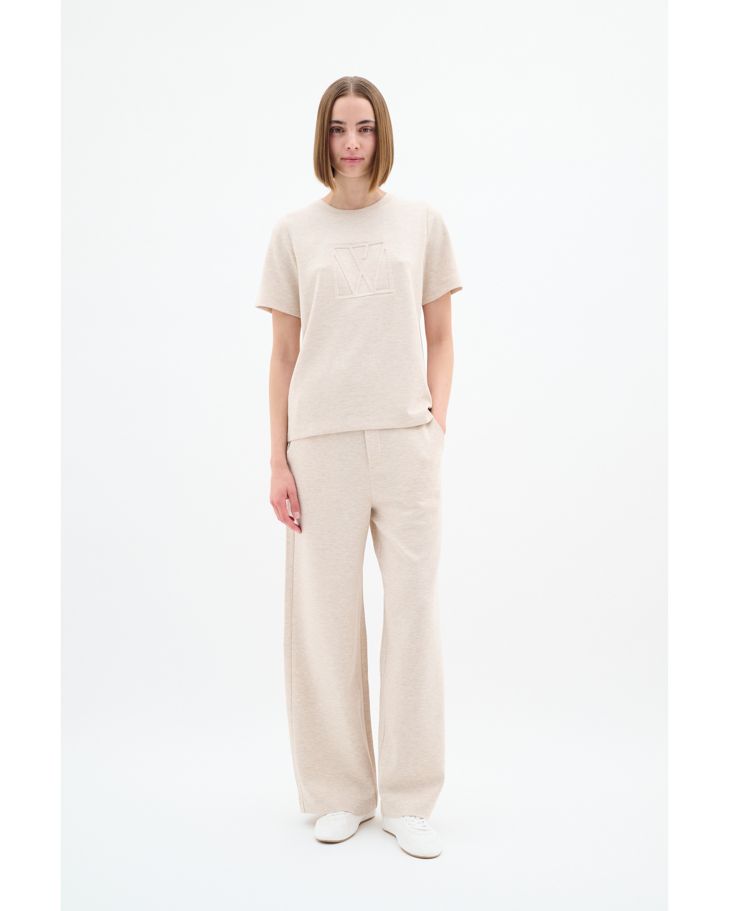 Wide Leg Pantalon InWear en blanc