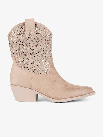 Ankle boots di EXE in beige: frontale