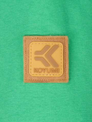 Koyumi Sweatshirt 'Break Your Neck' in Green