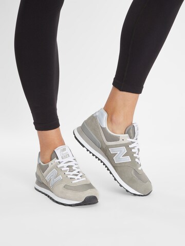Sneaker bassa '574' di new balance in grigio