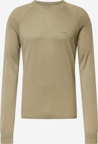 NAPAPIJRI Sweater 'D-BAQUERIZO' in Green: front