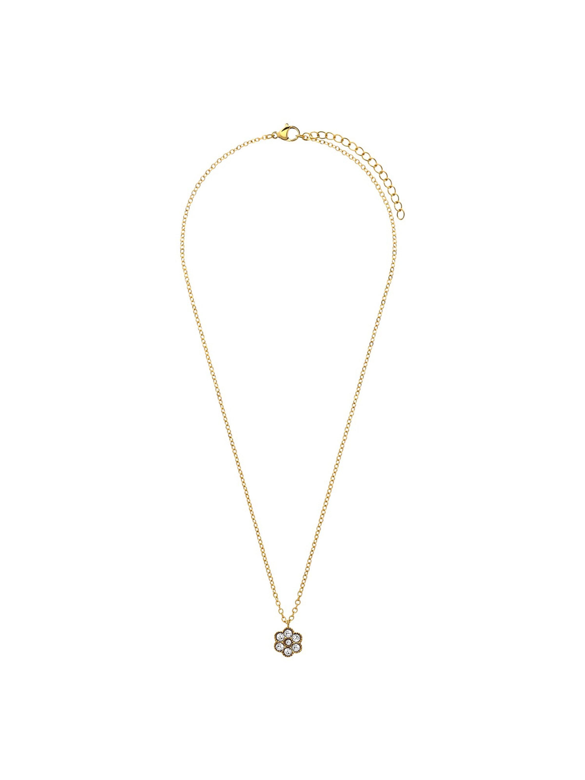 Lucardi Necklace 'Vintage' in Gold: front