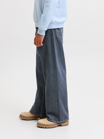 Jack & Jones JuniorWide Leg/ Široke nogavice Traperice 'JJIDAVE JJORIGINAL' - plava boja