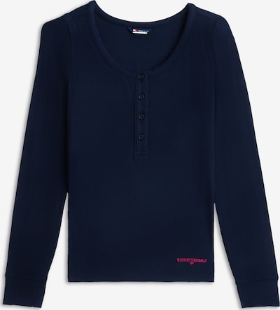 XXS dydžio Marškinėliai iš Tommy Jeans, spalva – tamsiai mėlyna, Prekių apžvalga