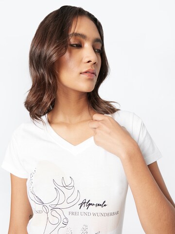 T-shirt 'Sonja' MARJO en blanc
