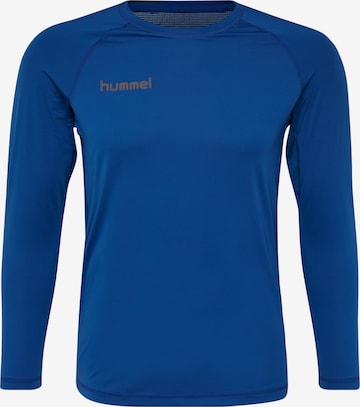 Hummel Base Layer in Blue: front