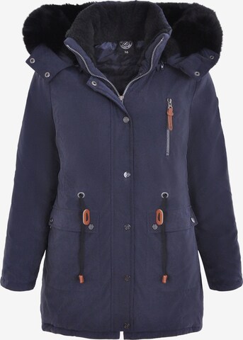 Navigazione Tussenparka in Blauw: voorkant