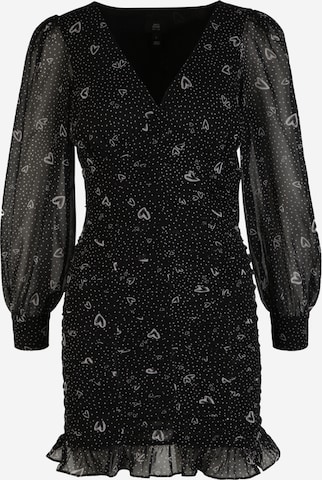 River Island Petite - Vestido 'ZOE' en negro: frente